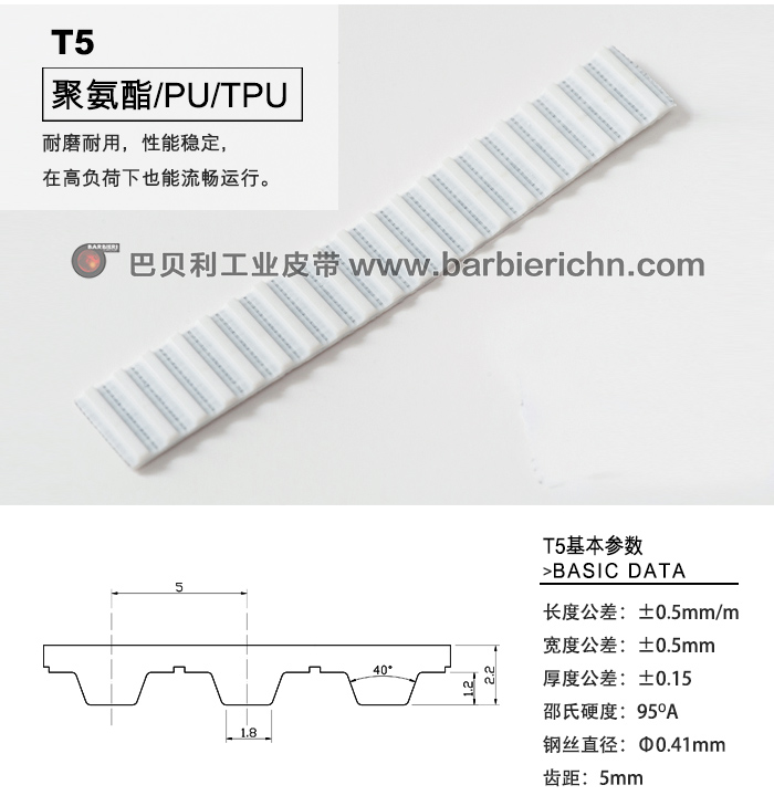 T5齒型